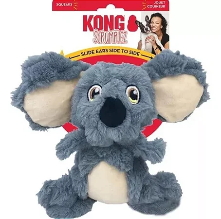 Brinquedo de Pelucia Kong Scrumplez Coala para Caes