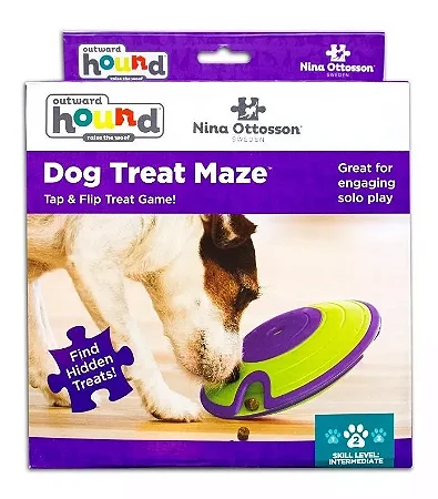 Dog Treat Maze - Brinquedo Interativo e Diversão Garantida