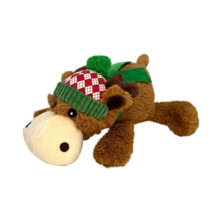 Kong Holiday Cozie Reindeer Medium - Pelúcia Natalina para Cães