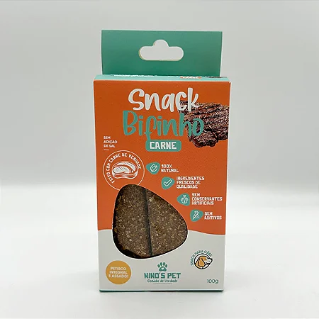 Bifinho Natural de Carne Bovina – Nino's Pet