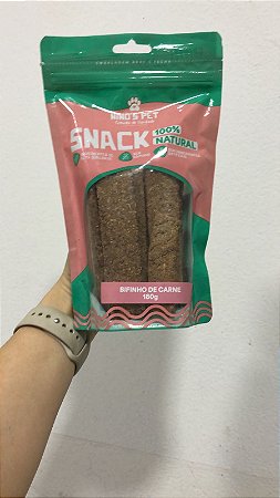 Petisco 100% natural - Bifinho bovino 180g Ninos