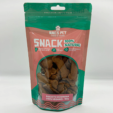 Biscoito de Banana - Ninos Pet