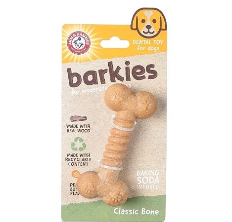 Mordedor Brinquedo de Roer Barkies Classic Bone Arm&hammer