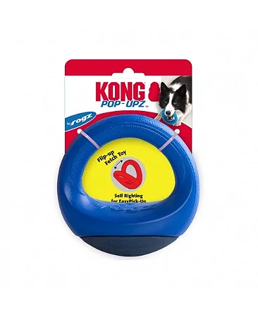 KONG Pop-Upz Rogz Large – Brinquedo Interativo para Cães (Cores Variadas)