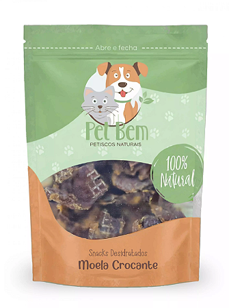 Moela Crocante (Moela de frango desidratada) - Pet Bem