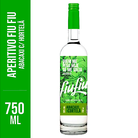 Fiu Fiu Abacaxi/Hortelã 750ml