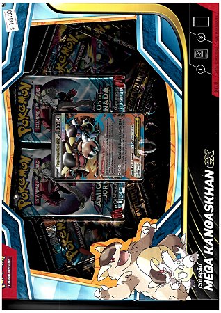 POKÉMON MEGA KANGASKHAN ex (Box, com 49 cartas)