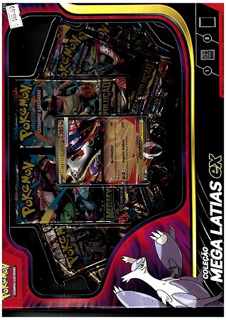 POKÉMON MEGA LATIAS ex (Box, com 49 cartas)