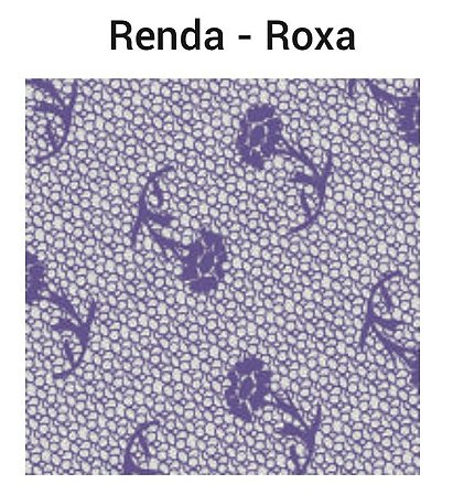 100 Tapetinhos P/ Doces Quadrado Rendado Roxo 9X9  ( Aia )