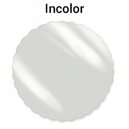 100 Tapetinhos P/ Doces G 9 Cm Incolor