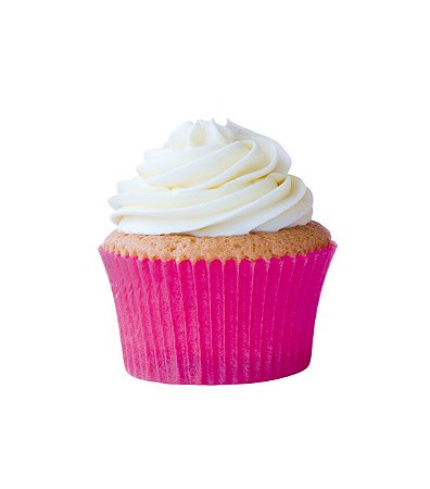 45 Forminhas Para Cupcake Pink Nº0 Lisa - Mago