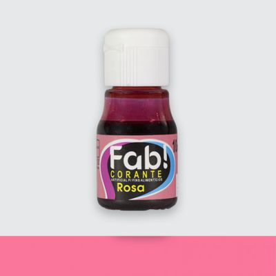 CORANTE ALIMENTÍCIO LÍQUIDO 10ML ROSA FAB