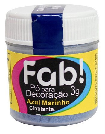 PÓ PARA DECORAÇÃO 3G FAB AZUL MARINHO (FAB)