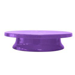 Bailarina Para Confeitar Bolos Roxa Shine  28 Cm  (Blue Star)