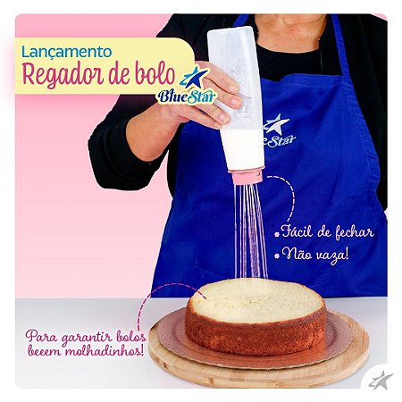 Regador De Umedecer Bolo - (Blue Star)