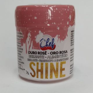PÓ PARA DECORAÇÃO ICEBERG BRILHANTE OURO ROSÊ 5G (ICEBERG)
