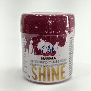 PÓ PARA DECORAÇÃO MARSALA CINTILANTE ICEBERG  5G SHINE (ICEBERG)
