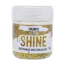 PÓ GLITTER-GLOW OURO 5 g DECORAÇÃO SHINE (ICEBERG)