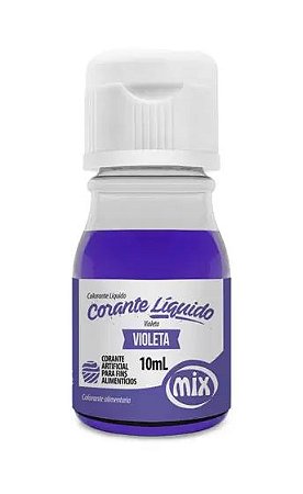 Corante Liquido Mix 10 Ml Violeta (Mix)