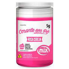 Corante Em Pó Mix 5 Gramas  Rosa Cereja (Mix)