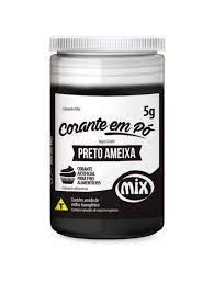 Pó - Corante Em Pó Mix 5 Gramas Preto Intenso (Mix)