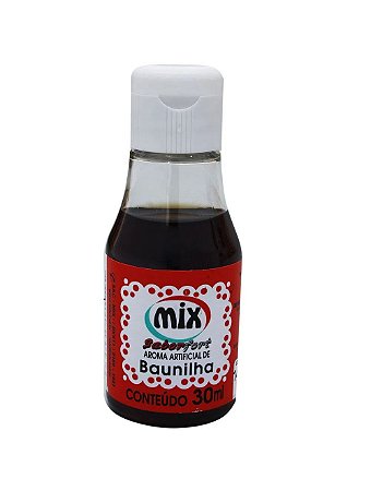 Essencia Mix Aroma De Baunilha Escura  30 Ml  (Mix)