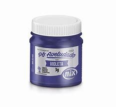 Pó  - Aveludado Violeta Mix Pó Fosco Aveludado (Mix)