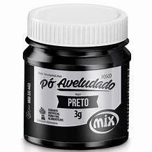 Pó  - Aveludado Preto Mix Pó Fosco Aveludado (Mix)