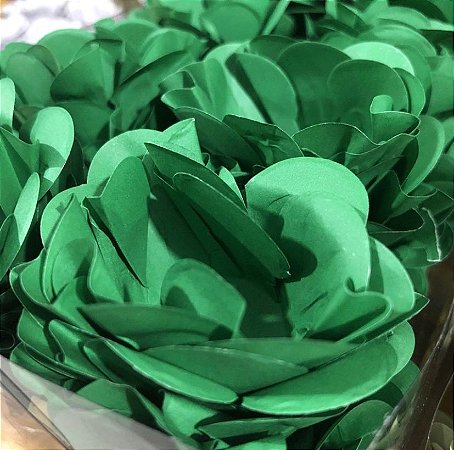40 Forminhas Para Doces Finos Style Verde / Verde Bandeira