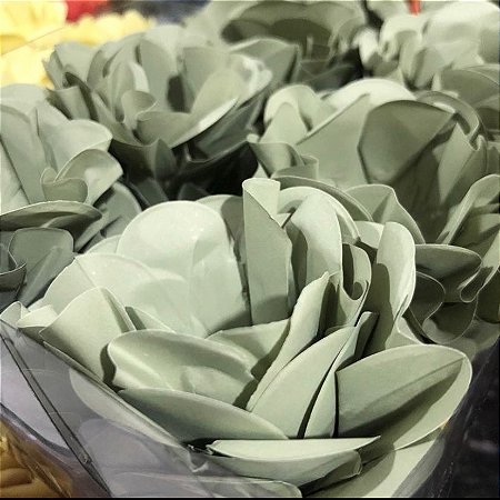 40 Forminhas Para Doces Finos Style Verde Pistache Claro
