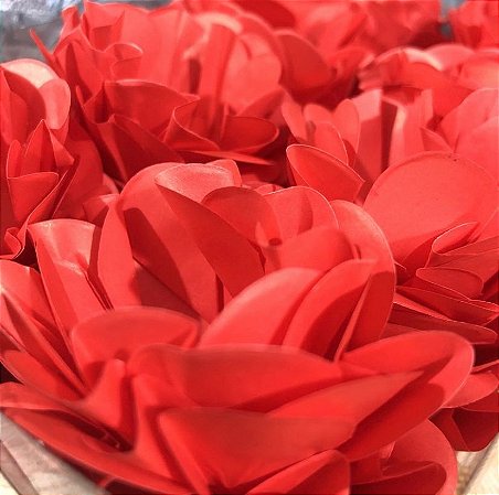 40 Forminhas Para Doces Finos Style Vermelho