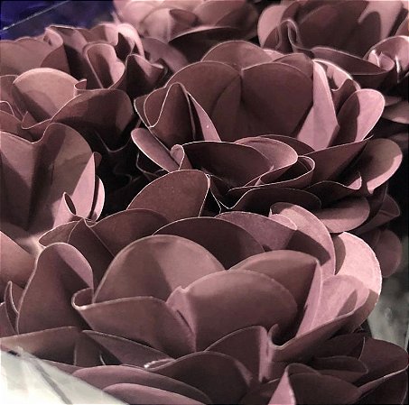 40 Forminhas Para Doces Finos Style Marsala Escuro  ( PLAC ) MARSALA