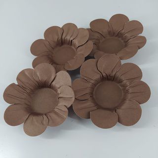 50 Forminhas Para Festa Flor Margarida Chocolate