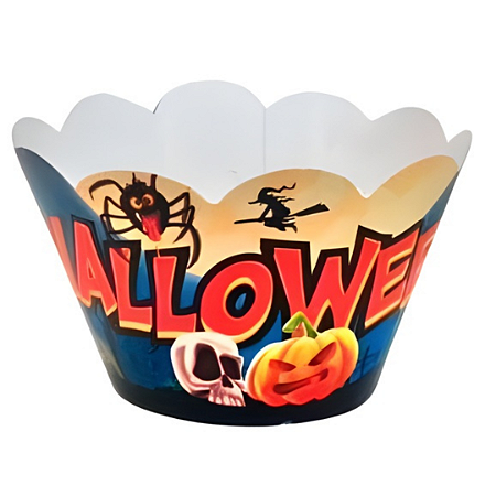 12 SAIA PARA CUPCAKE HALLOWEEN 110.4 (NC TOYS CUPCAKE)