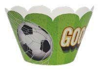 12 SAIA PARA CUPCAKE TEMA FUTEBOL GOOL  116.3   ( NC TOYS CUPCAKE )