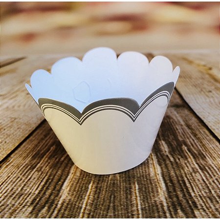 12 SAIA PARA CUPCAKE FRANCESINHA PRATA 12.51 (NC TOYS CUPCAKE)