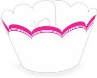 12 SAIA PARA CUPCAKE FRANCESINHA PINK  12.45  ( NC TOYS CUPCAKE )