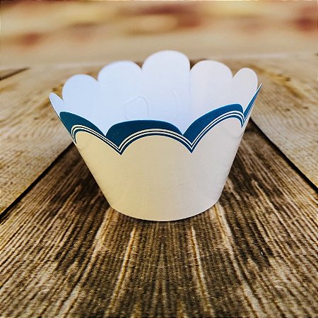 12 SAIA PARA CUPCAKE FRANCESINHA AZUL 12.39 (NC TOYS CUPCAKE)