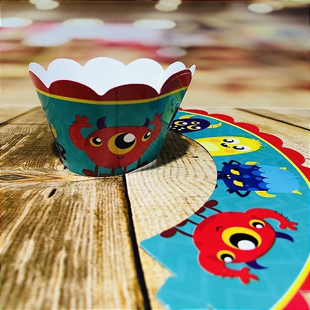 12 SAIA PARA CUPCAKE MONSTROS 83.9 (NC TOYS CUPCAKE)