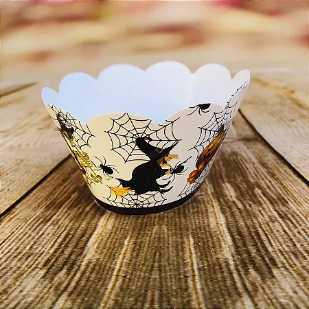 12 SAIA PARA CUPCAKE TEMA HALLOWEEN 62.2 (NC TOYS CUPCAKE)