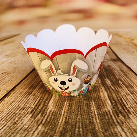 12 Saia Para Cupcake Tema Pascóa 65.2 (Nc Toys Cupcake)