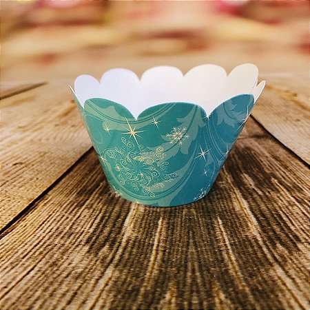 12 SAIA PARA CUPCAKE GELO FROZEN 40.3 (NC TOYS CUPCAKE)