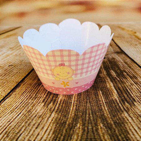 12 SAIA PARA CUPCAKE BABY MENINA 12.36 ( NC TOYS CUPCAKE )