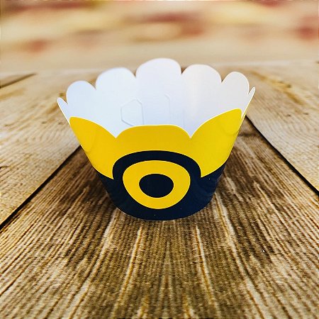 12 SAIA PARA MINI CUPCAKE TEMA AMARELINHOS 20.30 (NC TOYS MINI CUPCAKE)