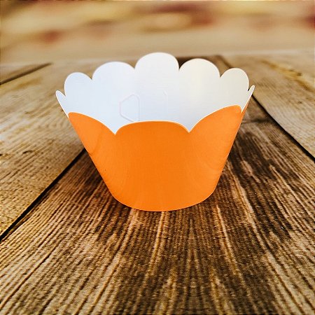 12 SAIA PARA CUPCAKE LARANJA NEON 12.55 (NC TOYS CUPCAKE)