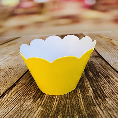 12 SAIA PARA CUPCAKE AMARELO 12.3 (NC TOYS CUPCAKE)