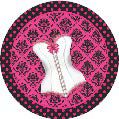 16 Adesivo Etiqueta Para Festa Chá Lingerie 5Cm 53.12 ( Nc Toys Etiqueta)