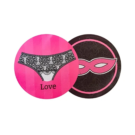 16 Adesivo Etiqueta Para Festa Cha Lingerie 5 cm 82.6 (Nc Toys Etiqueta)