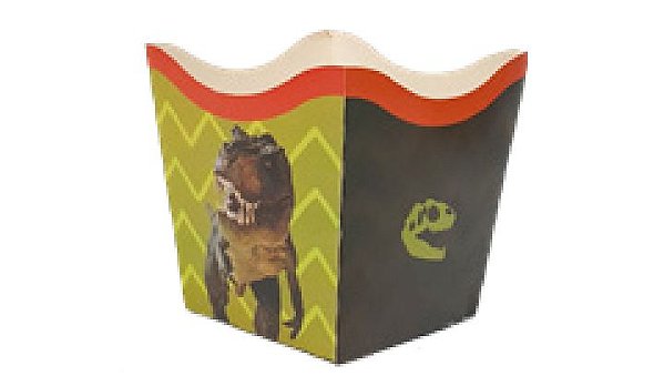 10 Cachepo Festa Dinossauro  9X9X7Cm Vazo Decoração   87.10    ( Nc Toys Cachepo )