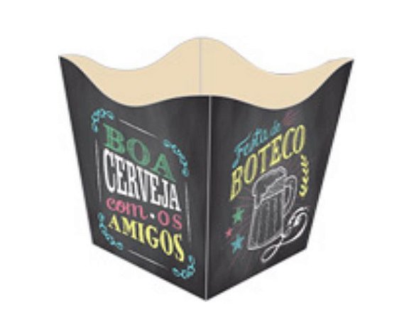 10 CACHEPO FESTA  BOTECO 9X9X7CM VAZO DECORAÇÃO  76.1  ( NC TOYS CACHEPO )